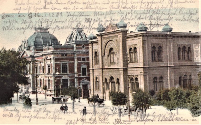 Nr. 8: 1901, Loge und Post, Verlag Zedler & Vogel, Darmstadt, 1900